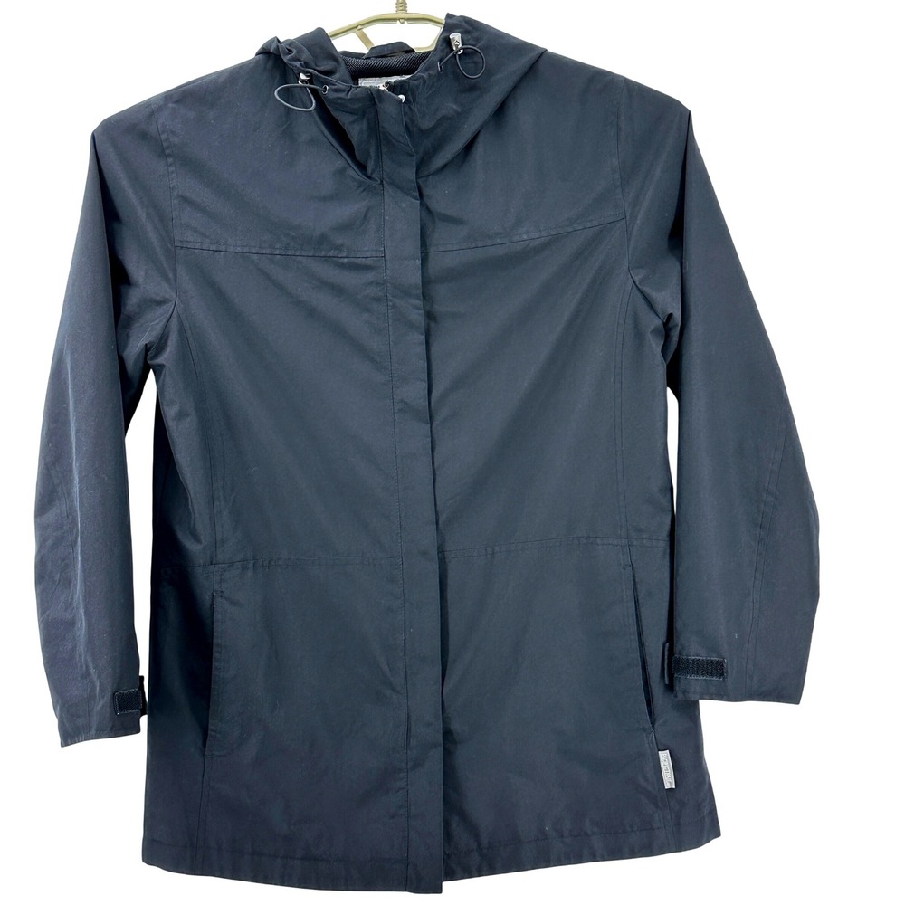 Pacific Trail‎ Ladies Outdoor Wear Windbreaker/Rain Jacket Black Size Medium